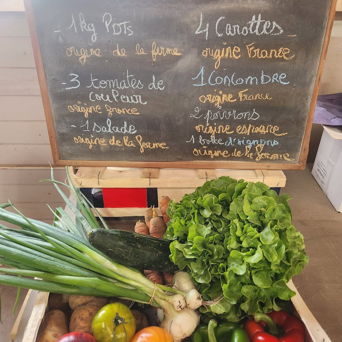Légumes de la ferme